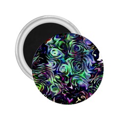 Colour Play Flowers 2 25  Magnets by InsanityExpressed