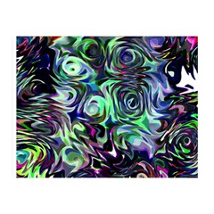 Colour Play Flowers Double Sided Flano Blanket (mini)  by InsanityExpressed