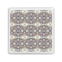 Oriental Geometric Floral Print Memory Card Reader (square)  by dflcprints