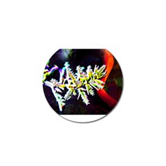 Digitally Enhanced Flower Golf Ball Marker (4 pack)