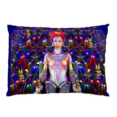 Robot Butterfly Pillow Cases by icarusismartdesigns