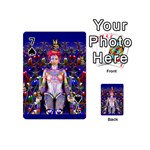 Robot Butterfly Playing Cards 54 (Mini)  Front - Spade7