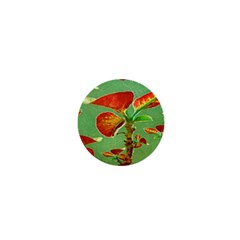 Tropical Floral Print 1  Mini Buttons by dflcprints