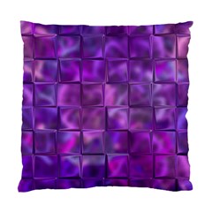 Purple Square Tiles Design Standard Cushion Cases (Two Sides) 