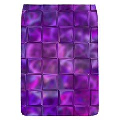 Purple Square Tiles Design Flap Covers (S) 