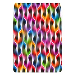 Rainbow Psychedelic Waves  Flap Covers (s)  by KirstenStar