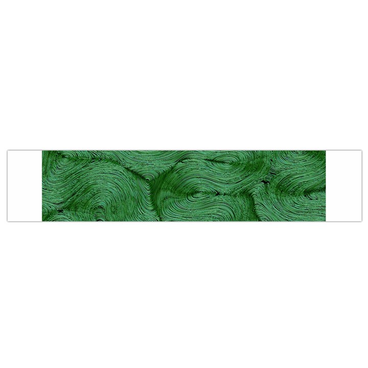 Woven Skin Green Flano Scarf (Small) 