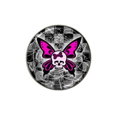 Skull Butterfly Hat Clip Ball Marker (10 Pack)