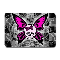 Skull Butterfly Small Doormat 