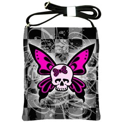 Skull Butterfly Shoulder Sling Bags