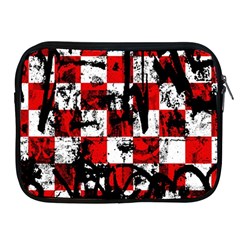 Emo Checker Graffiti Apple Ipad 2/3/4 Zipper Cases by ArtistRoseanneJones