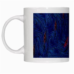 Blue Sphere White Mugs by InsanityExpressed