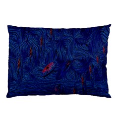 Blue Sphere Pillow Cases (two Sides) by InsanityExpressed