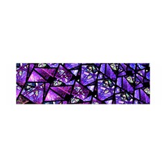  Blue Purple Glass Satin Scarf (oblong) by KirstenStarFashion