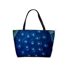 Blue Plant Shoulder Handbags by InsanityExpressed