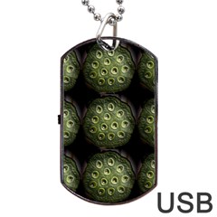 The Others Within Dog Tag Usb Flash (two Sides)  by InsanityExpressed