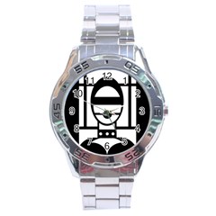 Bondage Stainless Steel Men s Watch by ArtistRoseanneJones