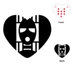 Masked Playing Cards (Heart)  Front