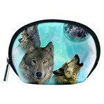 Wolves Shiney Grim Moon 3000 Accessory Pouches (Medium)  Front