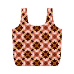 Cute Pretty Elegant Pattern Full Print Recycle Bags (M)  Back