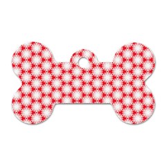 Cute Pretty Elegant Pattern Dog Tag Bone (One Side)