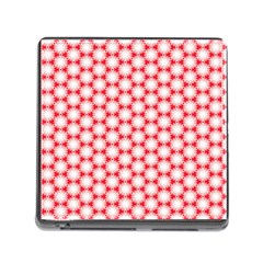 Cute Pretty Elegant Pattern Memory Card Reader (square) by GardenOfOphir