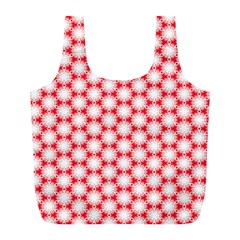 Cute Pretty Elegant Pattern Full Print Recycle Bags (L) 