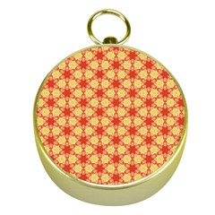 Cute Pretty Elegant Pattern Gold Compasses by GardenOfOphir