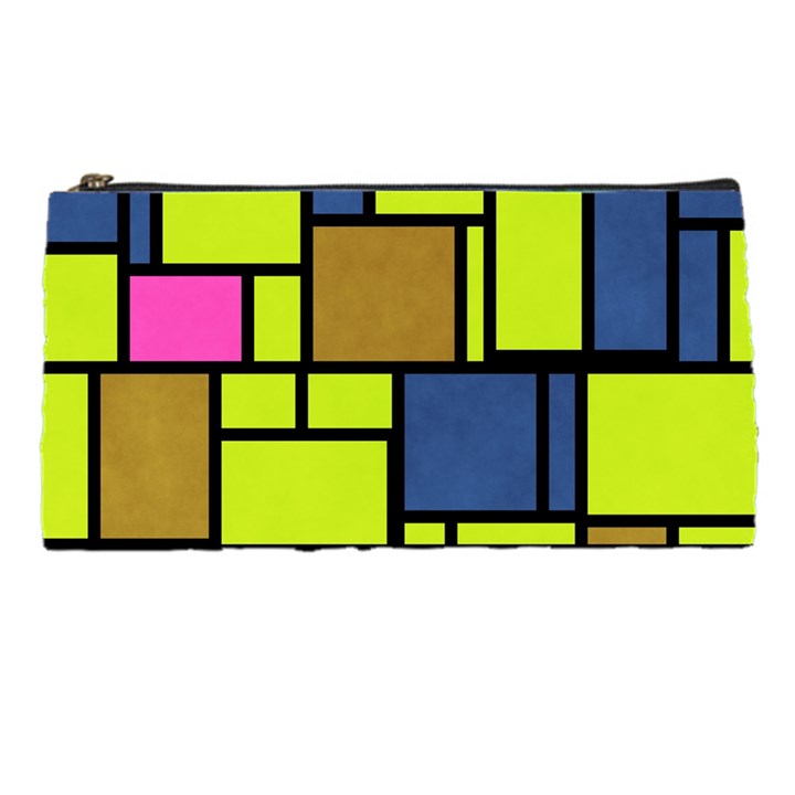 Squares and rectangles Pencil Case