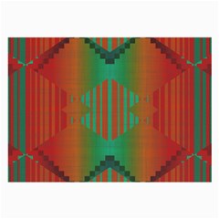 Striped Tribal Pattern Large Glasses Cloth by LalyLauraFLM