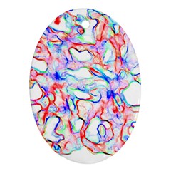 Soul Colour Light Ornament (oval)  by InsanityExpressedSuperStore