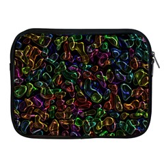 Colorful Transparent Shapes Apple Ipad 2/3/4 Zipper Case by LalyLauraFLM