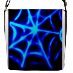 Neon Web Flap Messenger Bag (s)