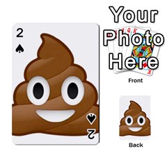 Poop Playing Cards 54 Designs 