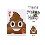 Poop Playing Cards 54 (Mini)  Front - Diamond10