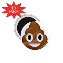 Poop 1 75  Magnets (10 Pack) 