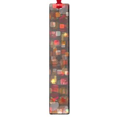 Floating Squares Large Book Mark by LalyLauraFLM