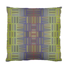 Gradient Rectangles Standard Cushion Case (two Sides) by LalyLauraFLM