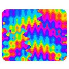 Amazing Acid Rainbow Double Sided Flano Blanket (medium)  by KirstenStar
