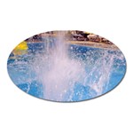 Splash 3 Oval Magnet Front