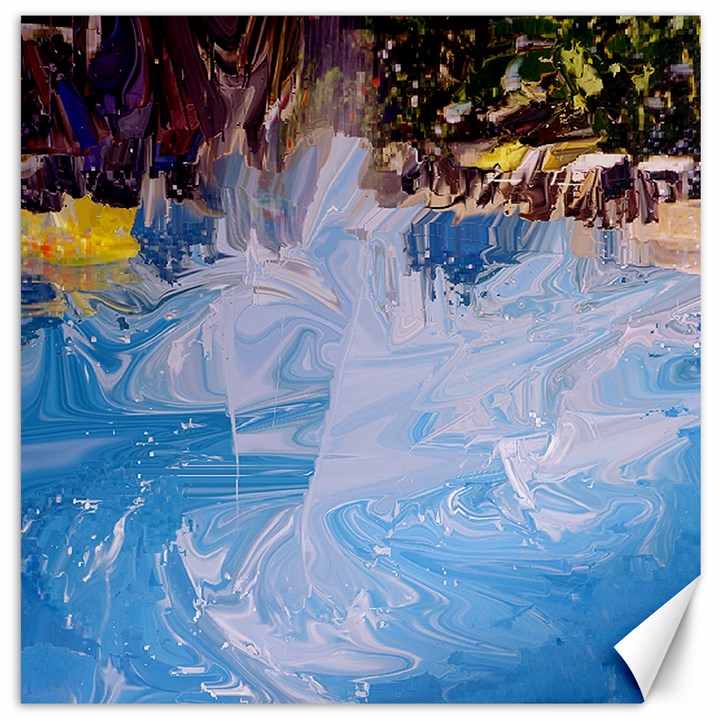 Splash 4 Canvas 12  x 12  