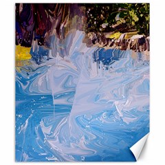 Splash 4 Canvas 20  X 24   by icarusismartdesigns