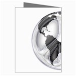 Gray-Peace on Earth Greeting Card Right