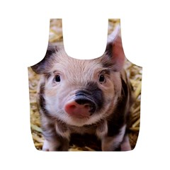 Sweet Piglet Full Print Recycle Bags (m) 