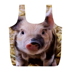 Sweet Piglet Full Print Recycle Bags (l) 