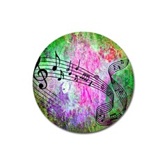 Abstract Music  Magnet 3  (round) by ImpressiveMoments