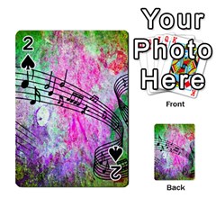 Abstract Music  Playing Cards 54 Designs 