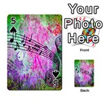 Abstract Music  Playing Cards 54 Designs  Front - Spade5