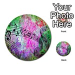 Abstract Music  Multi-purpose Cards (Round)  Front 15