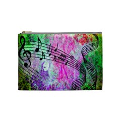 Abstract Music  Cosmetic Bag (medium) 